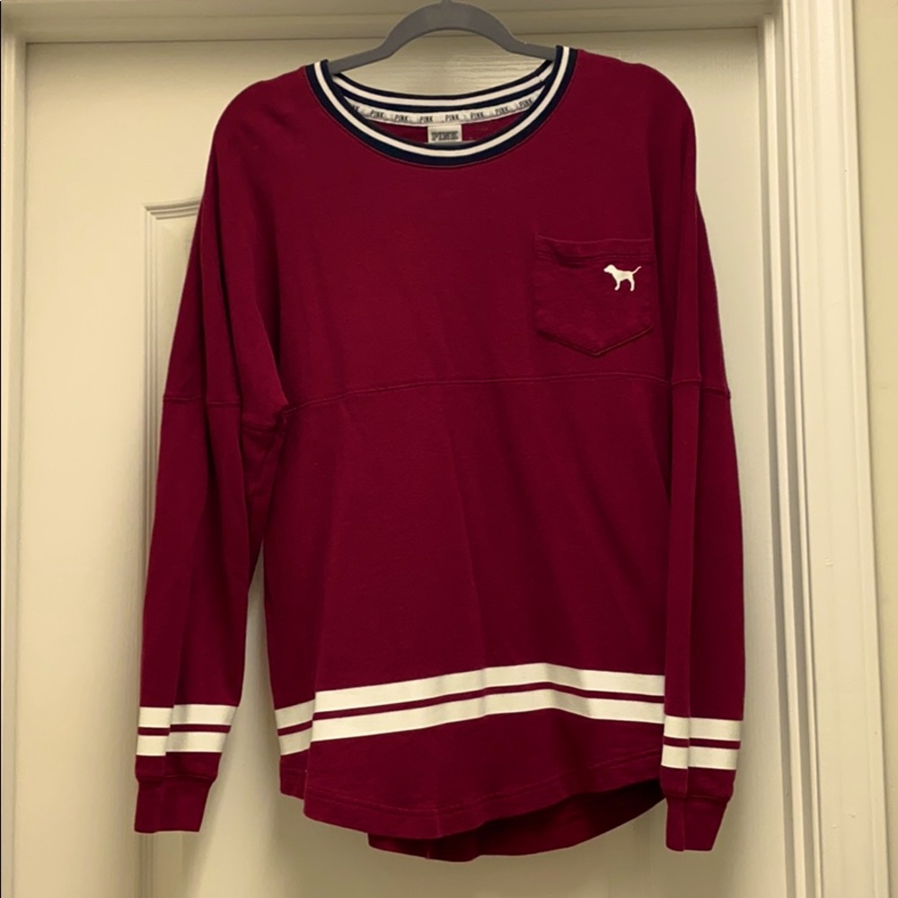 Crimson Varsity Sweatshirt
